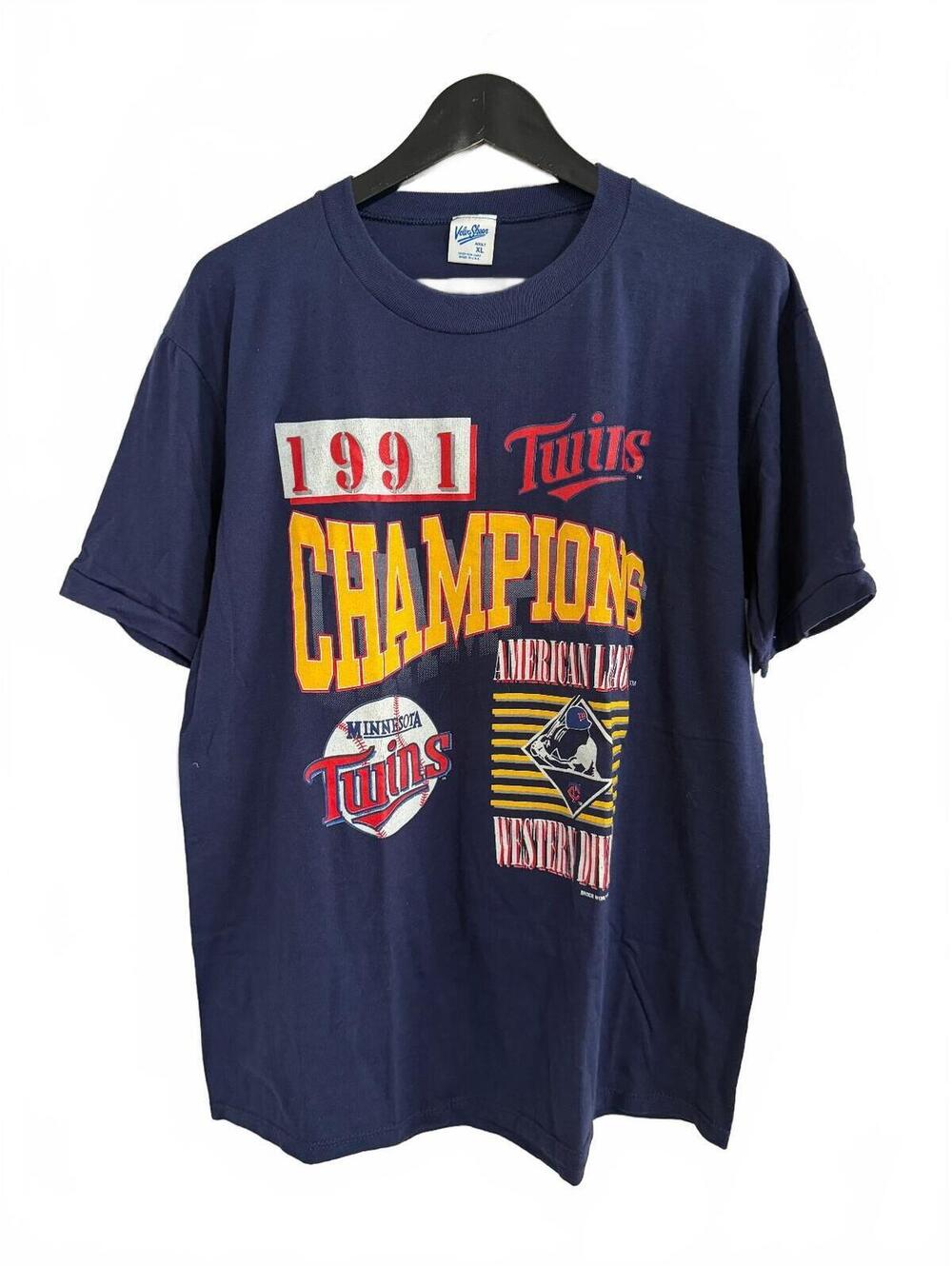 Vintage Minnesota Twins 1991 World Series T-shirt Size L